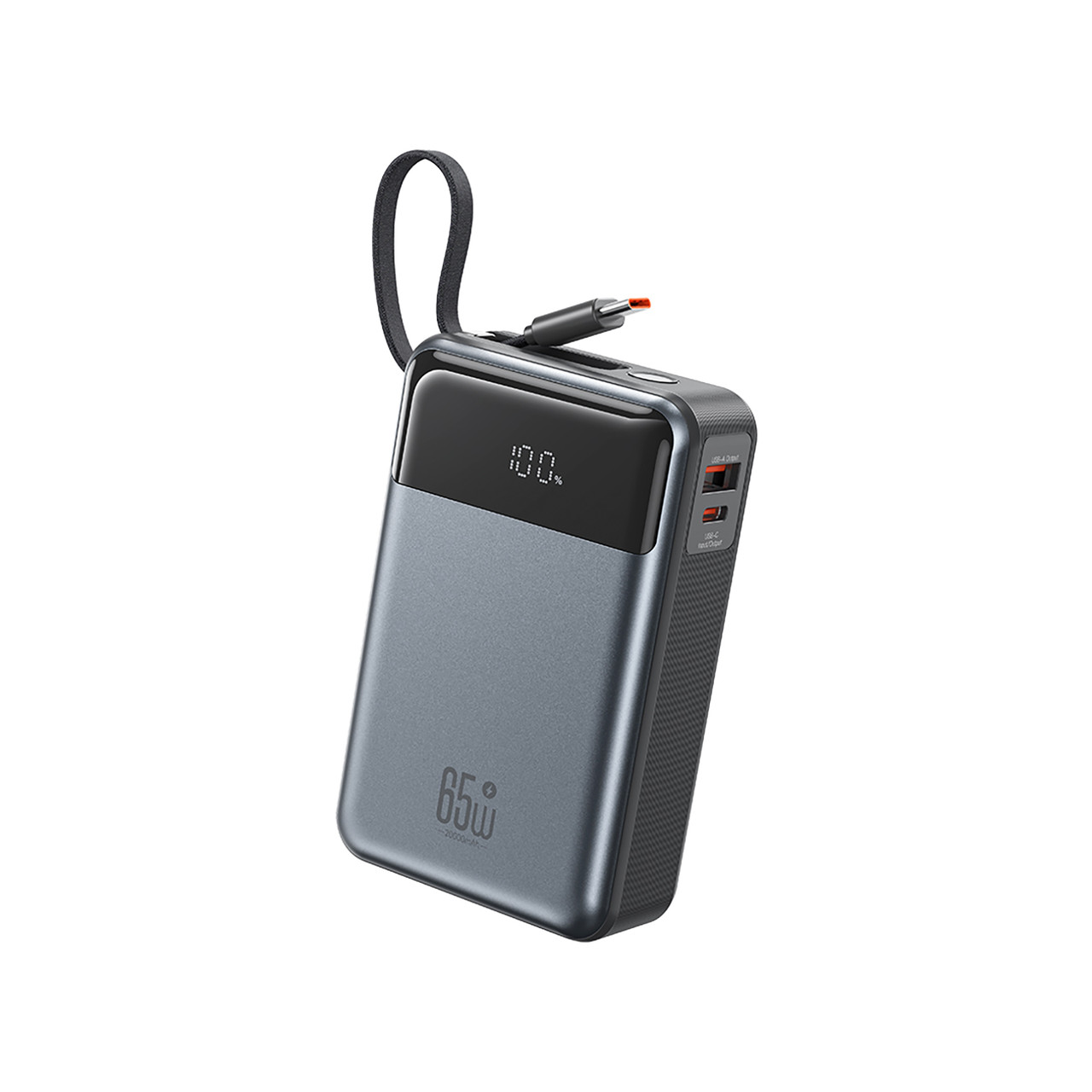 УМБ XO PR267 20000 mAh USB-C/USB-А порт, USB-C кабель (PR267.grey)
