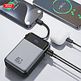 УМБ XO PR267 20000 mAh USB-C/USB-А порт, USB-C кабель (PR267.grey), фото 6