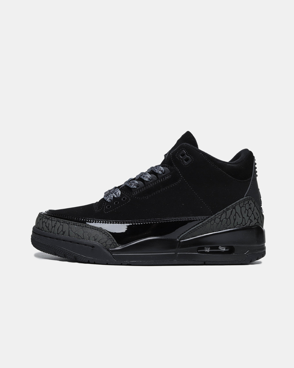 Чоловічі Кросівки Nike Air Jordan 3 Retro Black Cat / Найк Аїр Джордан 3 Ретро Кет Чорні