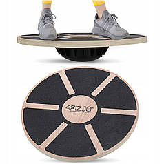 Балансувальна платформа 4FIZJO кругла, дерев'яна (P-5907739311047)