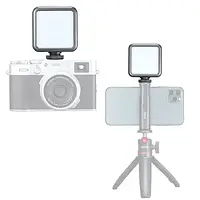 Накамерне LED-освітлення RGB, 1/4 магніт, 2000 мА·год, фотосвітло для телефона ULANZI VL49