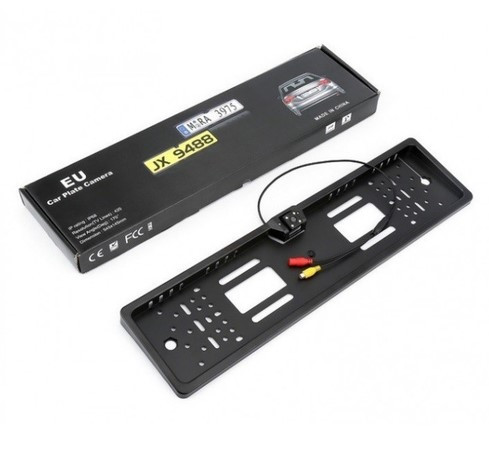 Камера заднього виду в номерній рамці JX-9488 рамка з підсвічуванням, фото 1