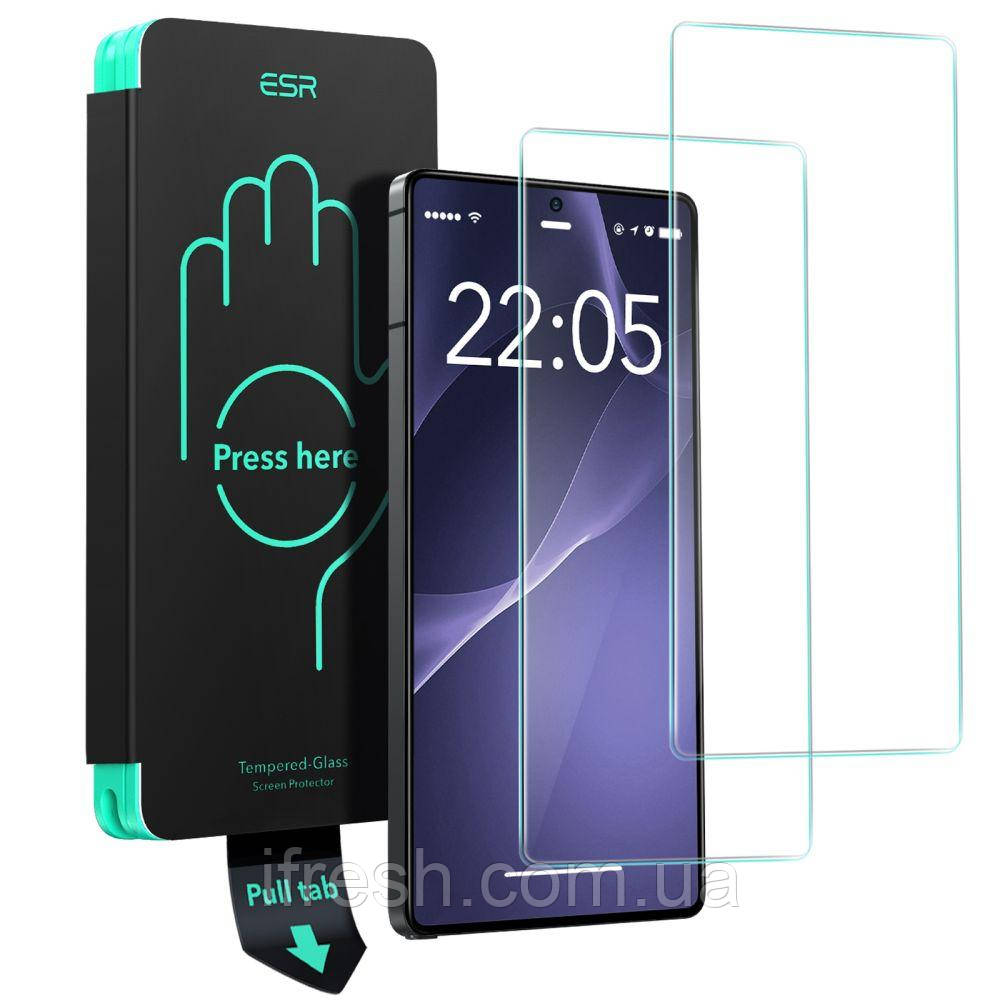 Захисне скло ESR для Samsung Galaxy S25 Ultra - HD Tempered Glass (2 шт), Clear (4894240252741)