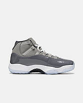 Чоловічі Кросівки Nike Air Jordan 11 Retro Cool Grey / Найк Аїр Джордан 11 Ретро Кул Сірі, фото 4