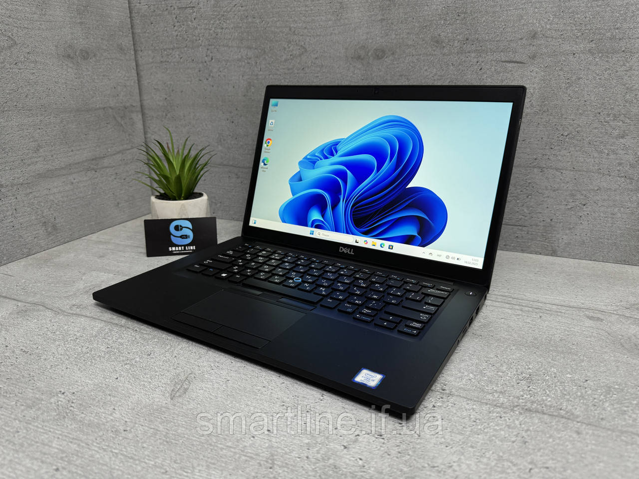 14” FullHD ips 256gb ssd I5-8350u Стильний ноутбук Dell Делл 7490