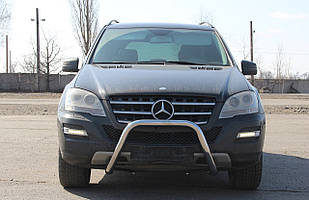 Кенгурятник WT007 (нерж) Mercedes ML klass W164