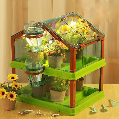 Дитячі ботанічні експерименти для юного фермера садівника розвиваючий пізнавальний набір теплиця насіння