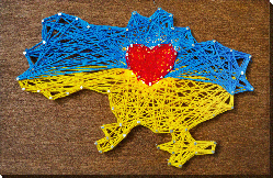 Набір стринг-арт "Мій дім" Абрис Арт ABC-028