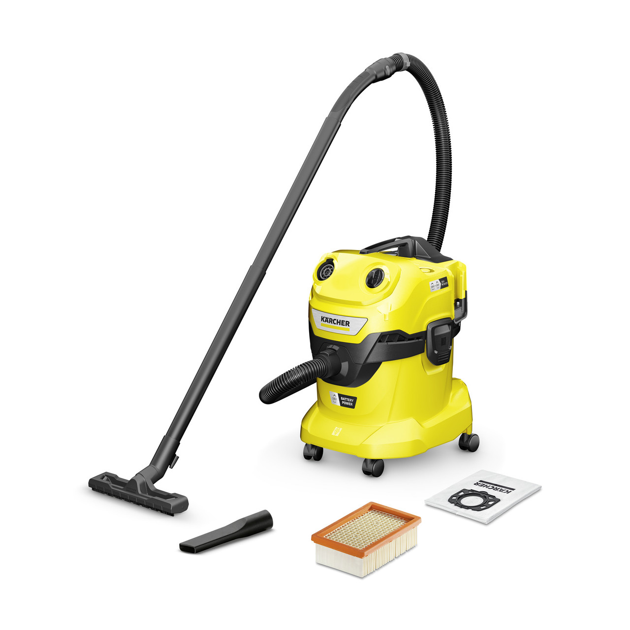 Акумуляторний пилосос Karcher WD 4-18 Dual Без АКБ і ЗП!