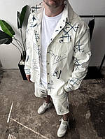 Білий чоловічий костюм | 54-005