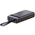 УМБ XO PR157 40000 mAh USB-C 3xUSB-A Black (PR157.black), фото 3