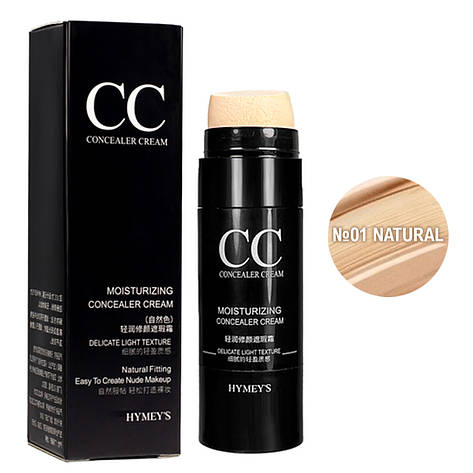 СС консилер-стик для обличчя HYMEYS зволожувальний Natural 30 г (XXM81608), фото 1