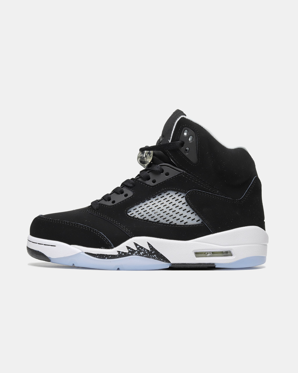 Чоловічі Кроссовки Nike Air Jordan 5 Retro Black Oreo / Найк Аїр Джордан 5 Ретро Орео Чорні