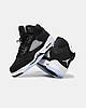 Чоловічі Кроссовки Nike Air Jordan 5 Retro Black Oreo / Найк Аїр Джордан 5 Ретро Орео Чорні, фото 8