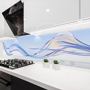 Фото панель універсальна ПЕТ, Самофіксуюча 62 х 205 см (товщина 1,2 мм) витончена та ніжна текстура полотна