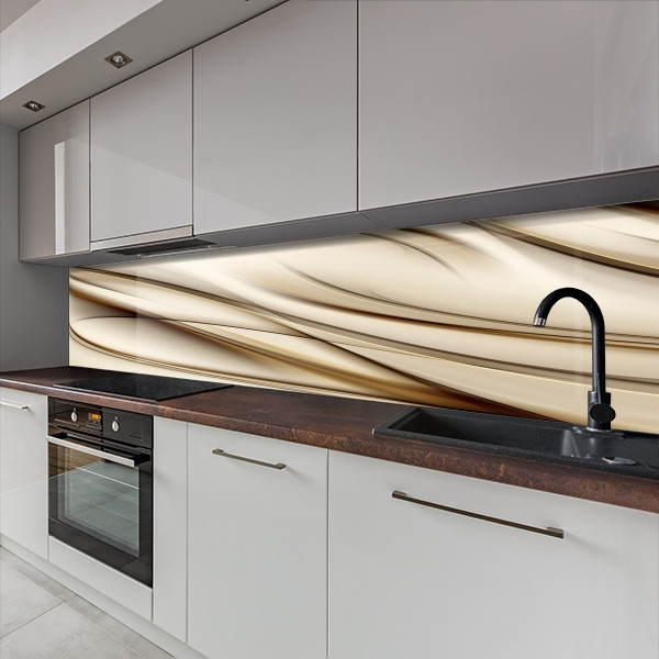 Фото панель універсальна ПЕТ, Самофіксуюча 62 х 205 см (товщина 1,2 мм) Текстурні хвилі