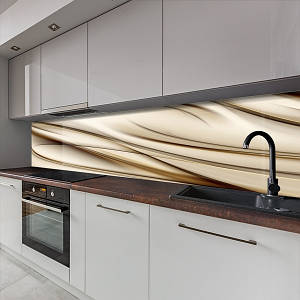 Фото панель універсальна ПЕТ, Самофіксуюча 62 х 205 см (товщина 1,2 мм) Текстурні хвилі