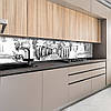 Наклейка на кухонний фартух 60 х 200 см, з захисною ламінацією, винний погріб, фото 8
