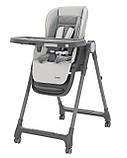 Стільчик для годування (гойдалка шезлонг, бустер) CARRELLO Comfort CRL-9506 Royal Grey Сірий, фото 2