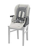 Стільчик для годування (гойдалка шезлонг, бустер) CARRELLO Comfort CRL-9506 Royal Grey Сірий, фото 6