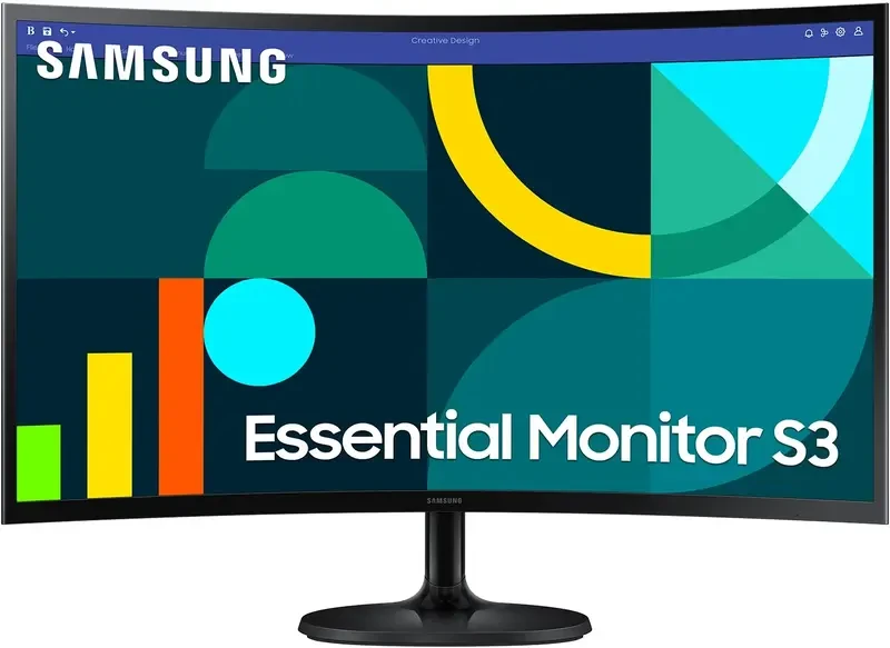 Монітор Samsung 27" Essential S3 (LS27D360GAIXCI) UA UCRF