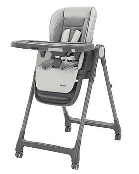 Стільчик для годування (гойдалка шезлонг, бустер) CARRELLO Comfort CRL-9506 Royal Grey Сірий