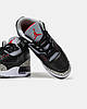 Чоловічі Кросівки Nike Air Jordan 3 Retro Black Cement / Найк Аїр Джордан 3 Ретро Цемент Чорні із Сірим, фото 9
