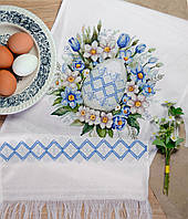 Набір для вишивання хрестиком "Рушник "Пасхальний настрій" Абрис Арт AHE-002