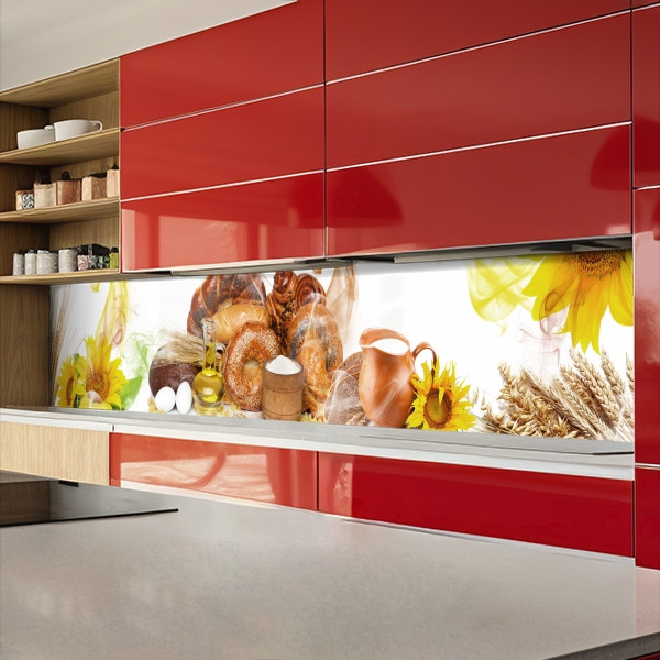 Фото панель універсальна ПЕТ, Самофіксуюча 62 х 205 см (товщина 1,2 мм) українська випічка