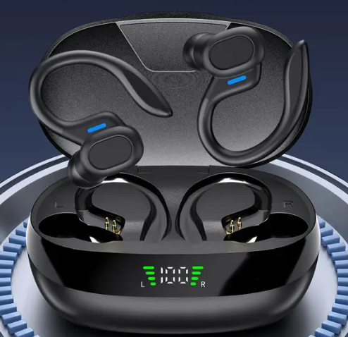 Бездротові спортивні навушники Lifebee водонепроникні з індикатором заряду Bluetooth навушники для спорту, фото 1