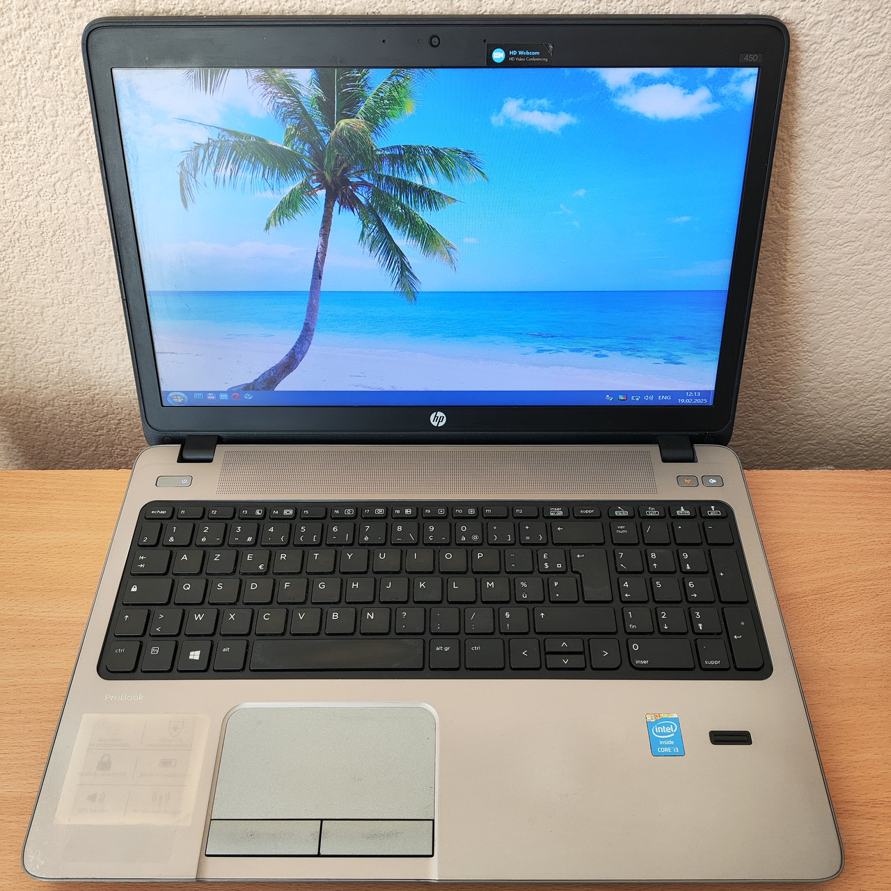 Ноутбук HP ProBook 450 G1 15.6" i3-4000M/4 Gb DDR3/120 Gb SSD/Intel HD Graphics 4600