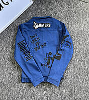 Джинсова куртка синя | 4-026