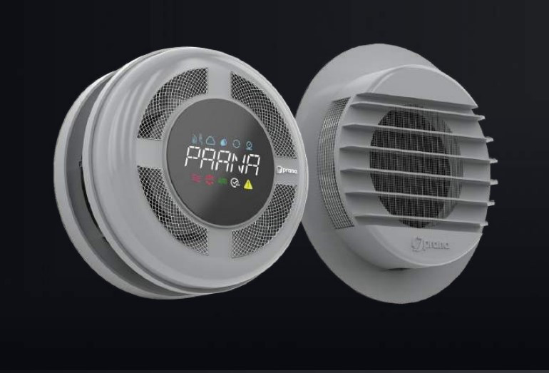 Рекуператор повітря Prana 150 платиново-сірий, фото 1