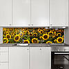 Фото панель універсальна ПЕТ, Самофіксуюча 62 х 205 см (товщина 1,2 мм) поле з соняхами, фото 9