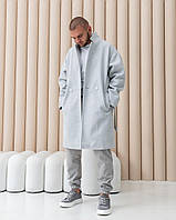 Пальто сіре | 77-001