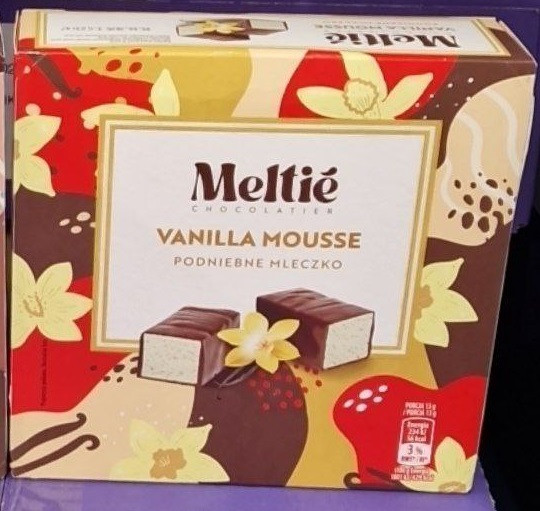 Цукерки Пташине молоко Meltie Vanilla Mousse 380 г.