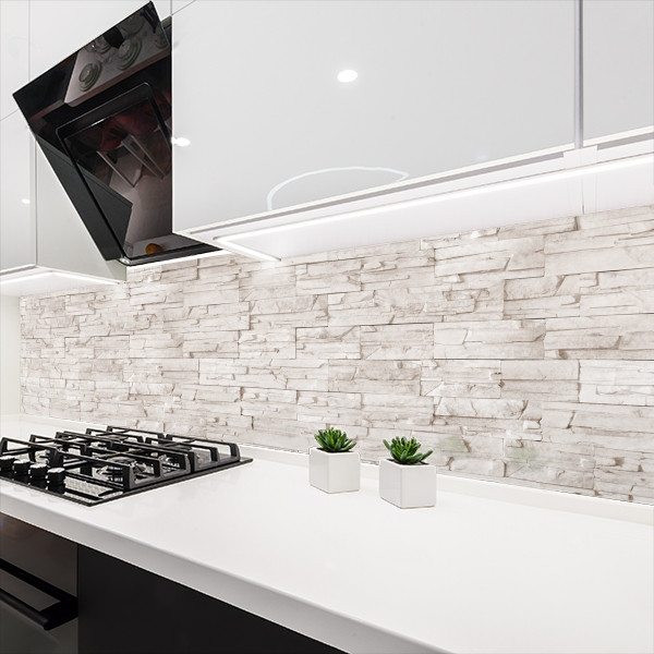 Фото панель універсальна ПЕТ, Самофіксуюча 62 х 205 см (товщина 1,2 мм) кам'яна кладка