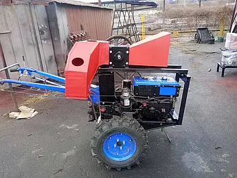 Подрібнювач гілок ВМВ50 на мотоблок верхнє кріплення