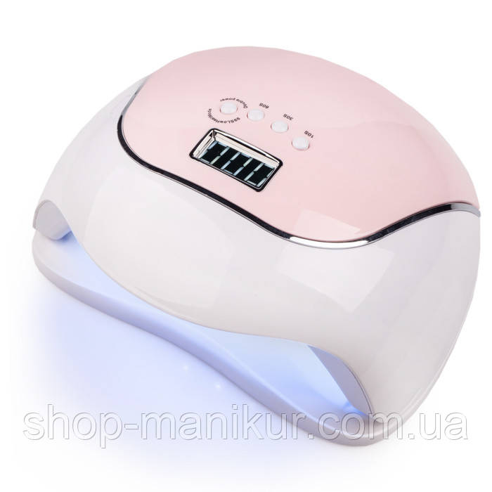 Лампа SUN BQ-V5 120 Ватт UV/LED MACAROON для полимеризації (Рожева)