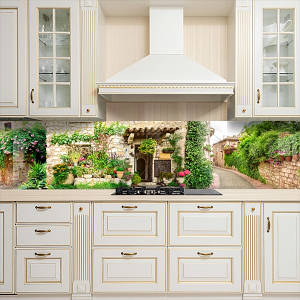 Фото панель універсальна ПЕТ, Самофіксуюча 62 х 205 см (товщина 1,2 мм) італійські вулочки