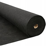 Агротканина проти бур'янів та для мульчування 50 Г/М2 чорна 1 Х 30 М GardenLine AGO2180, фото 5