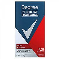 Дезодорант антиперспірант Degree Clinical Protection 72 H Soft Solid Sport Strength Antiperspirant Deodorant 48 грамм, фото 3