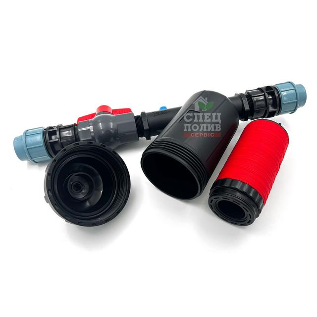 Дисковий фільтр для крапельного поливу на 32 трубу