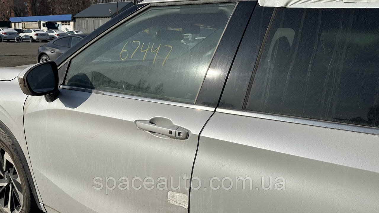 Стекло переднее левое Mitsubishi Outlander PHEV / 4 б/у оригинал без дефектов 80301W010P