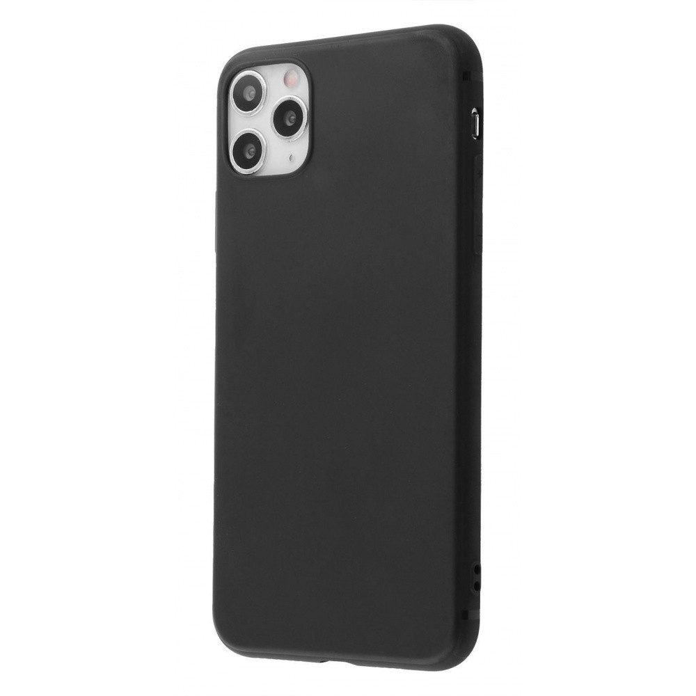 Силіконовий чохол 0.5 mm Black Matt iPhone 11 Pro Max