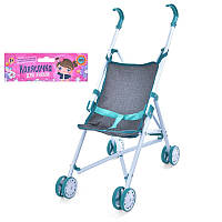Коляска для ляльки, прогулянкова, металева в пакеті, 15-66-9 см.