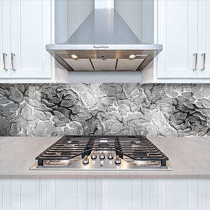 Фото панель універсальна ПЕТ, Самофіксуюча 62 х 205 см (товщина 1,2 мм) морозна текстура скла