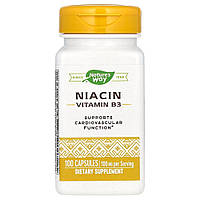 Niacin 100 mg Nature's Way, 100 капсул