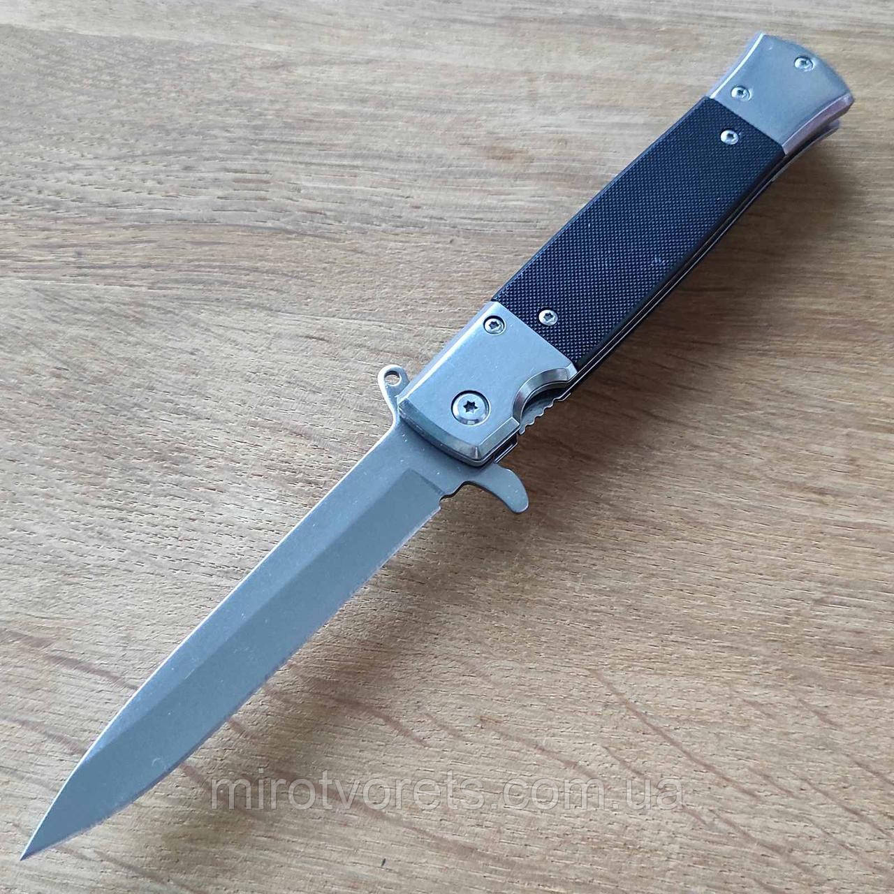 Ніж інерційний SOG Flash Tanto, сатин, фліпер,
