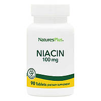 Niacin 100 mg Natures Plus, 90 таблеток